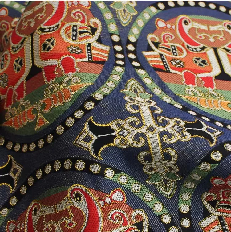 Mogao 莫高 Tang Dynasty Unisex Mandala Brocade Yuanlingpao Robe - Image 16