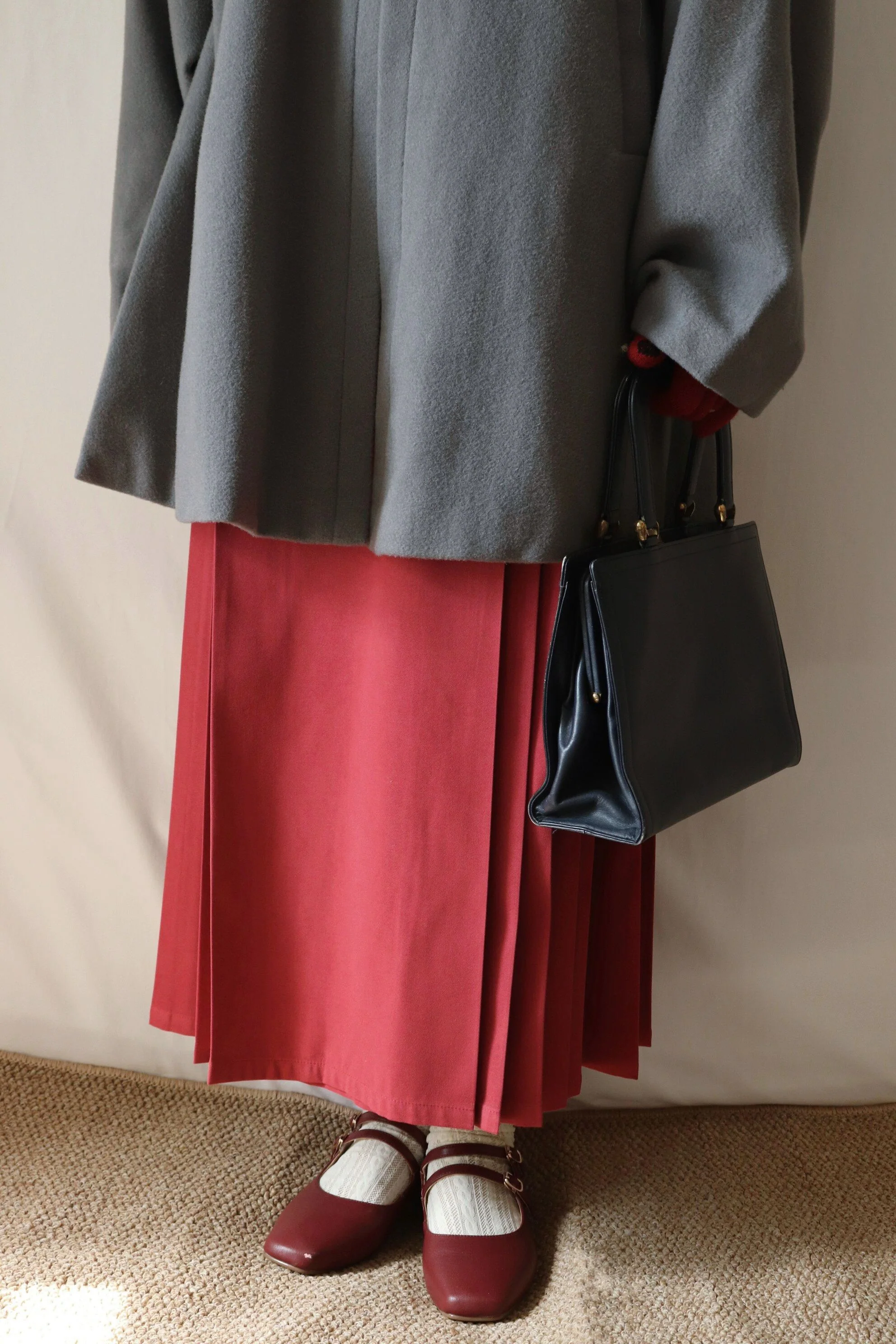Moka 摩卡 Mocha Daily Buttoned Modernized Mamian Skirt - Image 7