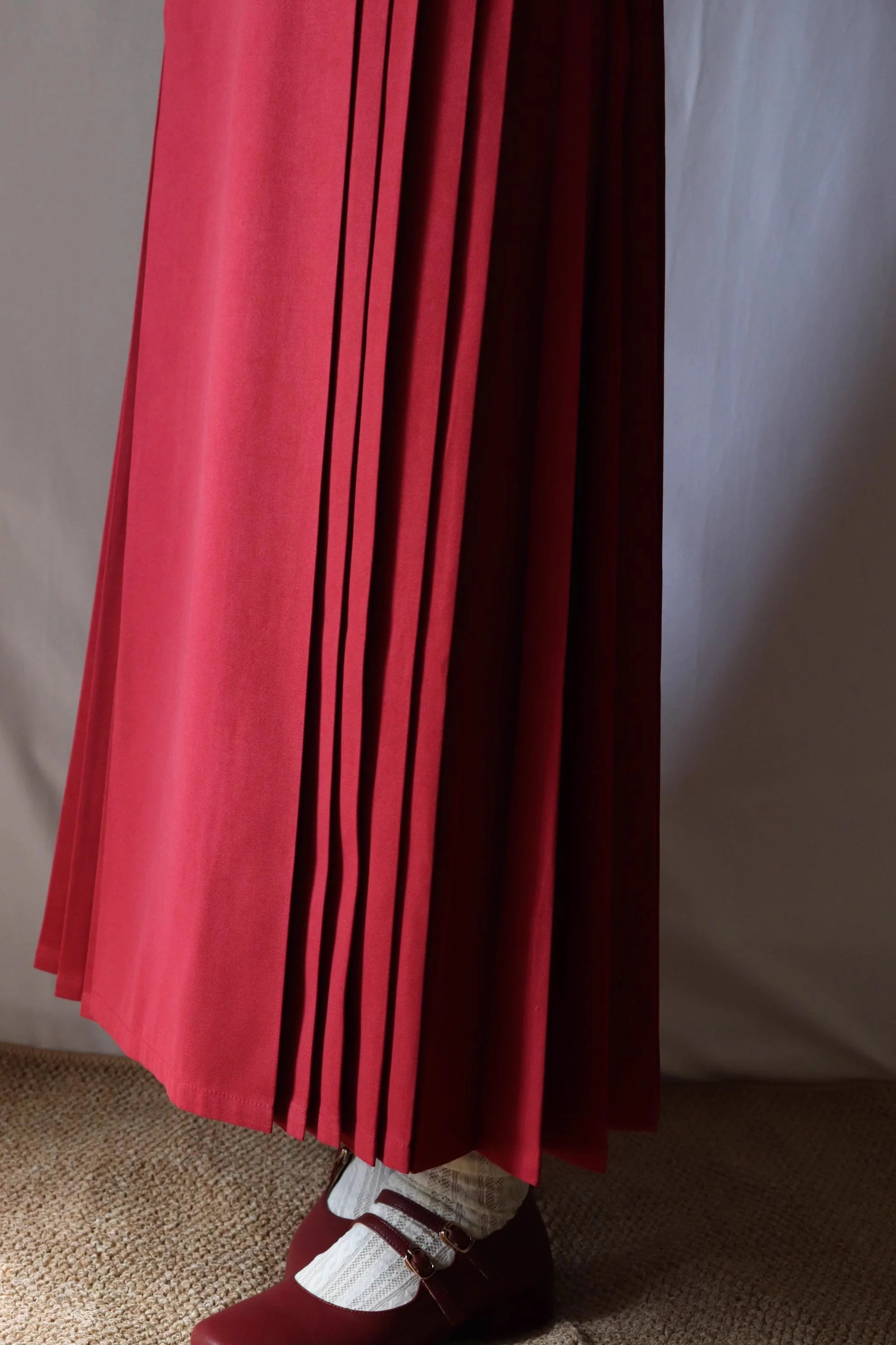 Moka 摩卡 Mocha Daily Buttoned Modernized Mamian Skirt - Image 8