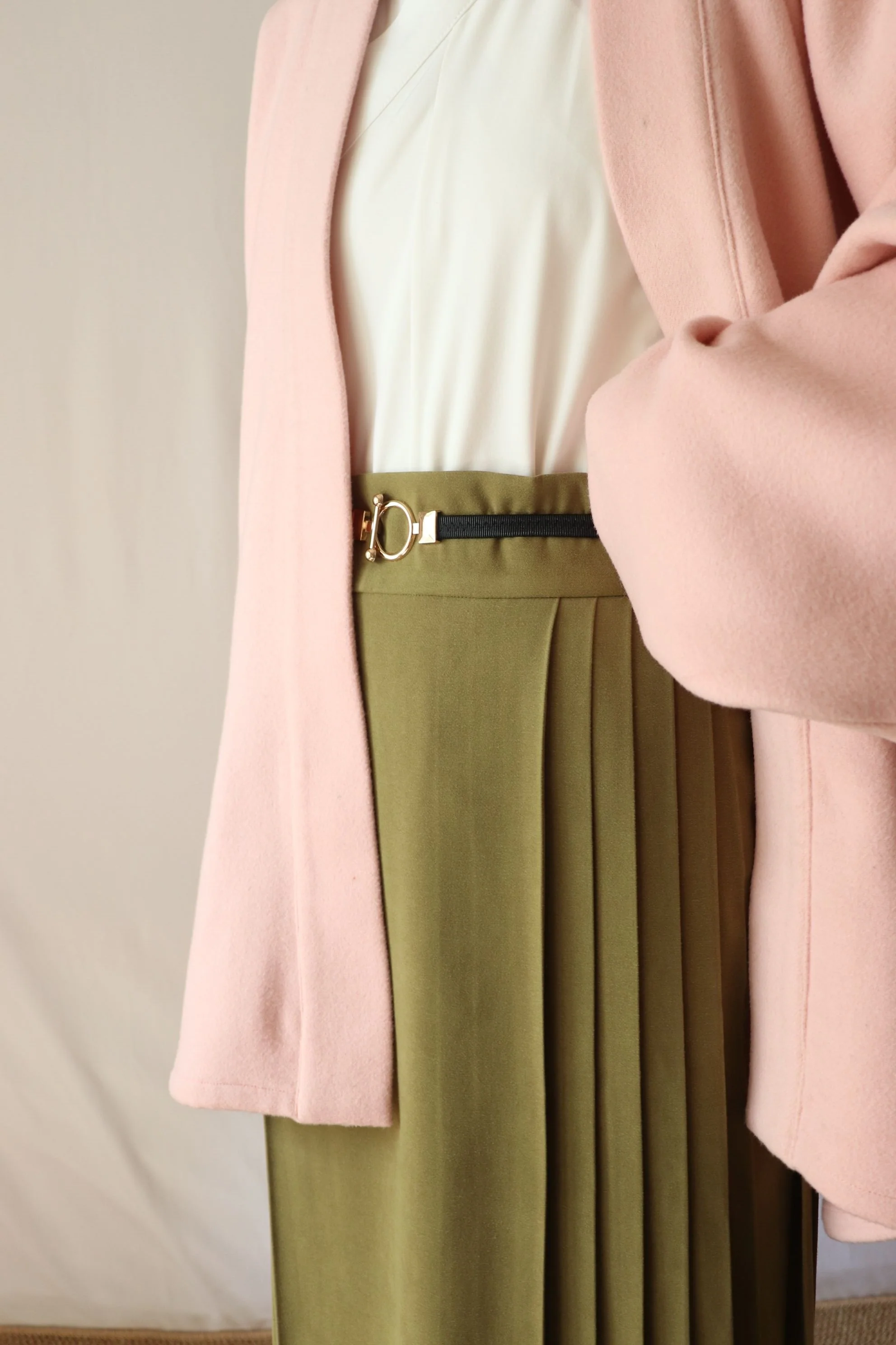 Moka 摩卡 Mocha Daily Buttoned Modernized Mamian Skirt - Image 9