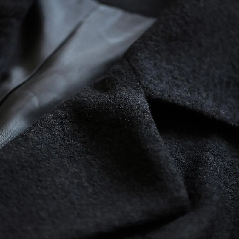Mu Feng 沐风 Pure Wind 1930s Inspired Wool Blend A-line Trench Coat - Image 20