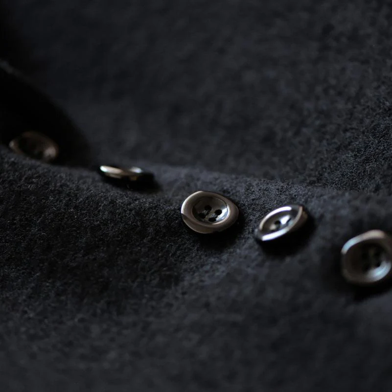 Mu Feng 沐风 Pure Wind 1930s Inspired Wool Blend A-line Trench Coat - Image 22