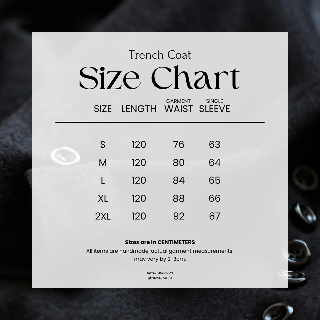 Mu Feng 沐风 Pure Wind 1930s Inspired Wool Blend A-line Trench Coat - Image 24