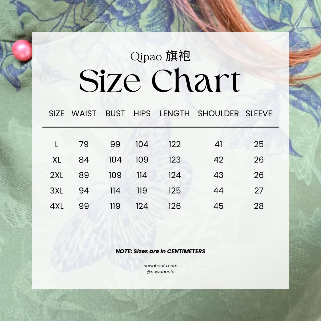 Na Yao 娜瑶 New Chinese Style Floral Plus Size Qipao - Image 11