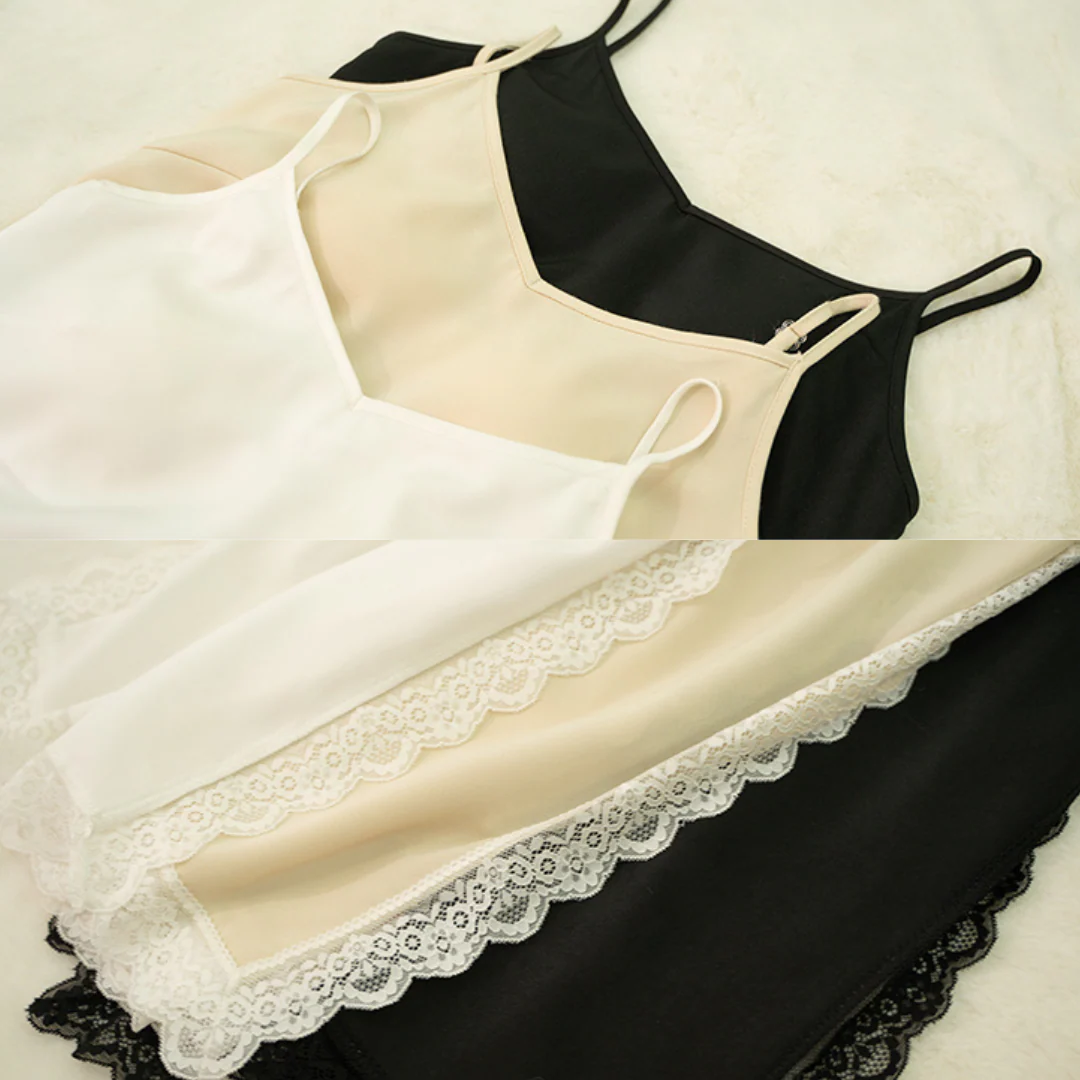 Nai You 奶油 Cream Butterfly Republican Era Lace Qipao Slip Dress - Image 9