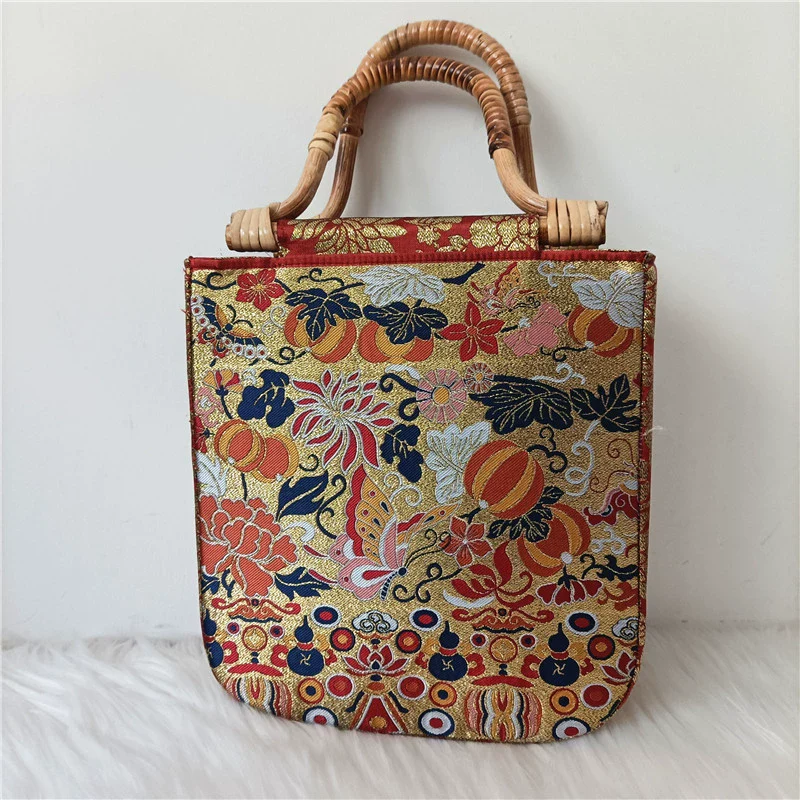 Nan Gua 南瓜 Pumpkin Bamboo Purse - Image 10