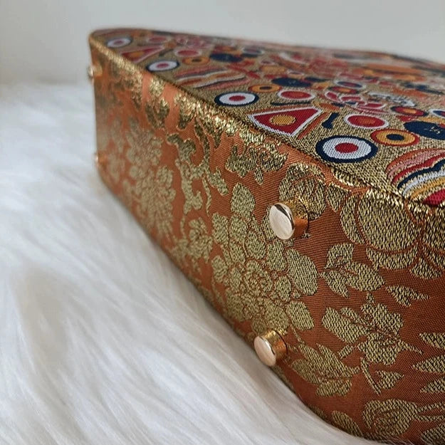 Nan Gua 南瓜 Pumpkin Bamboo Purse - Image 6