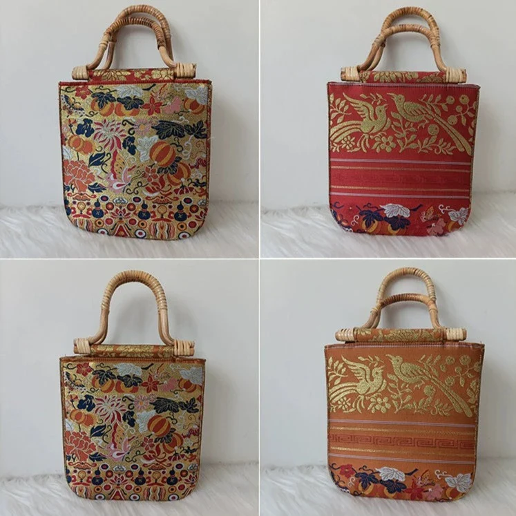 Nan Gua 南瓜 Pumpkin Bamboo Purse - Image 7