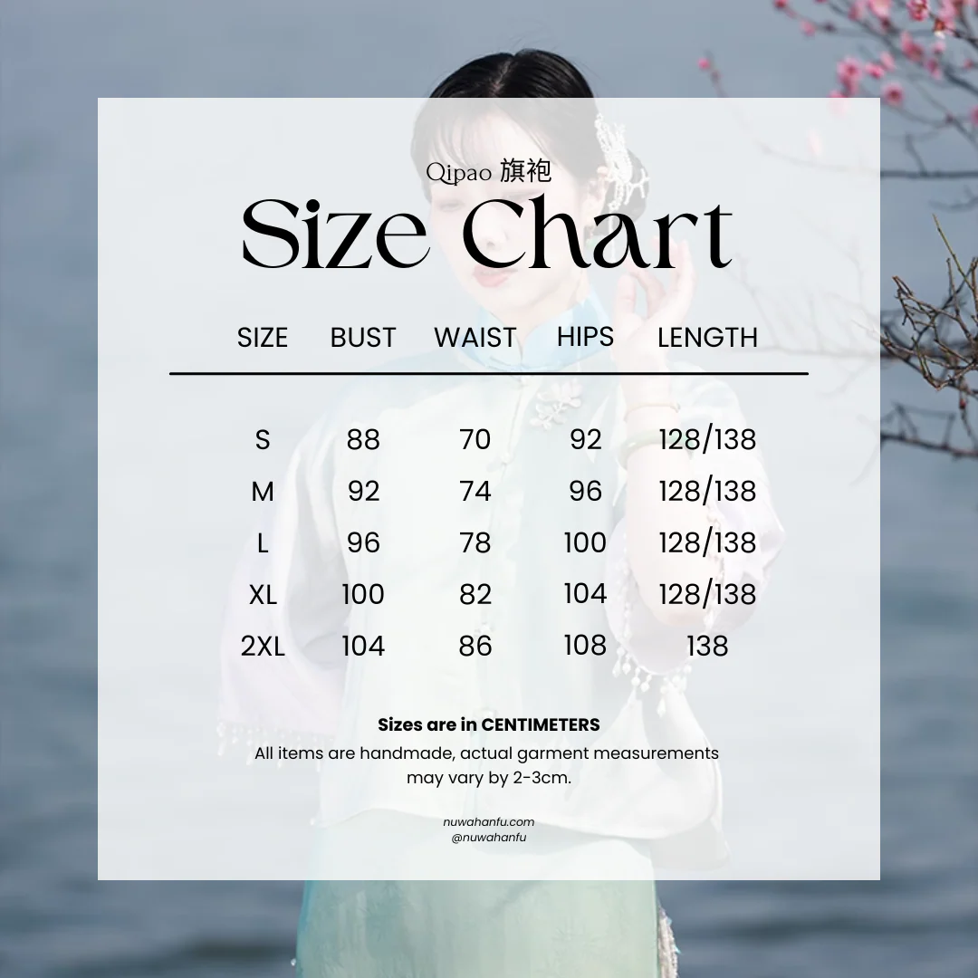 Ni 霓 Neon 1930s Gradient Leaf Jacquard Cap Sleeve Qipao - Image 9