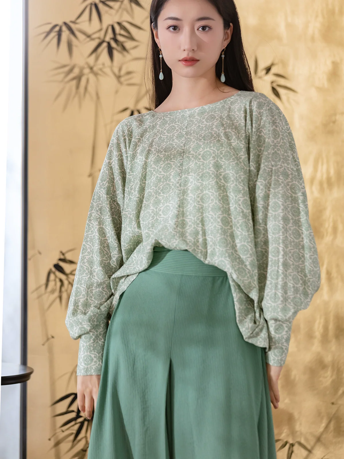 Ningbi 凝碧 Modernized Song Dynasty Feijixiu Sanjianqun Ruqun Set - Image 6