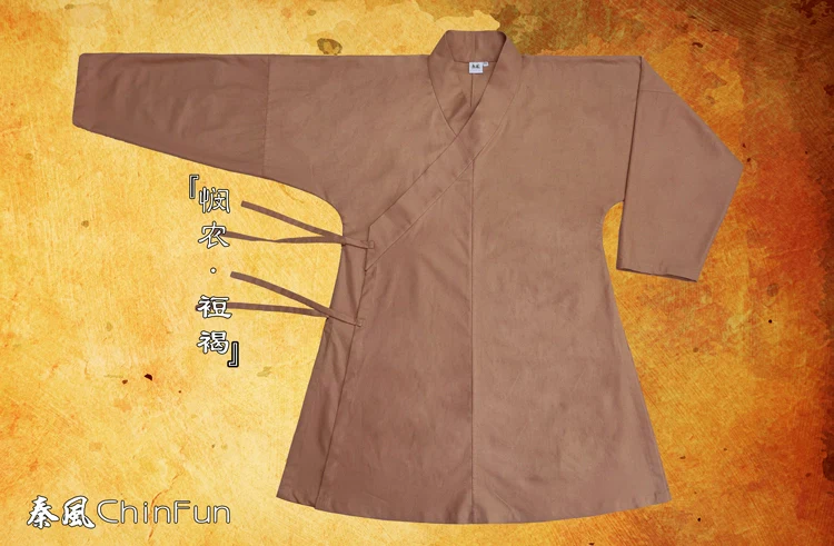 Nong Min 农民 Farmer's Han Ming Men's & Unisex Commoner Hanfu Shanku Set - Image 11