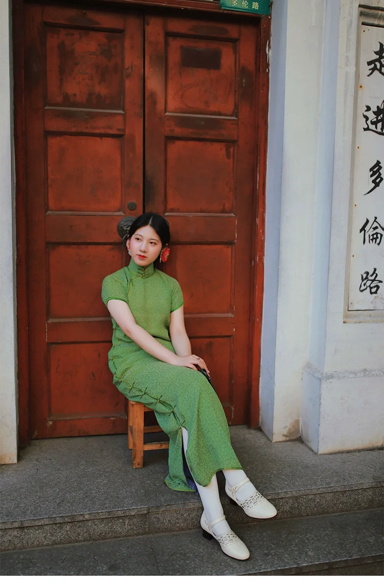 Once in Peking 北平往事 1920s Recreation Goatskin Leather Shoes - Image 8