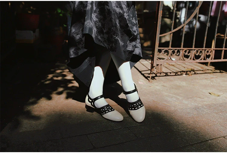 Once in Peking 北平往事 1920s Recreation Goatskin Leather Shoes - Image 9