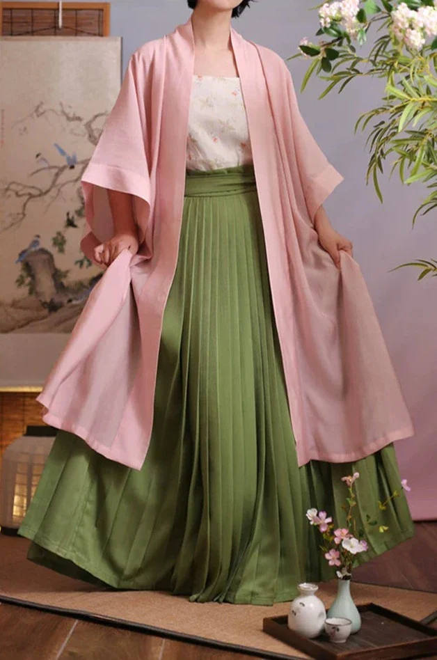 Ou Lu 鸥鹭 Egret Song Dynasty Gansi Baidiequn Daily Set - Image 5