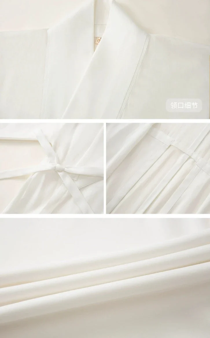 Out of Place 格格不入 Modernized Ming Dynasty Men's & Unisex Daopao Pifeng Set - Image 10