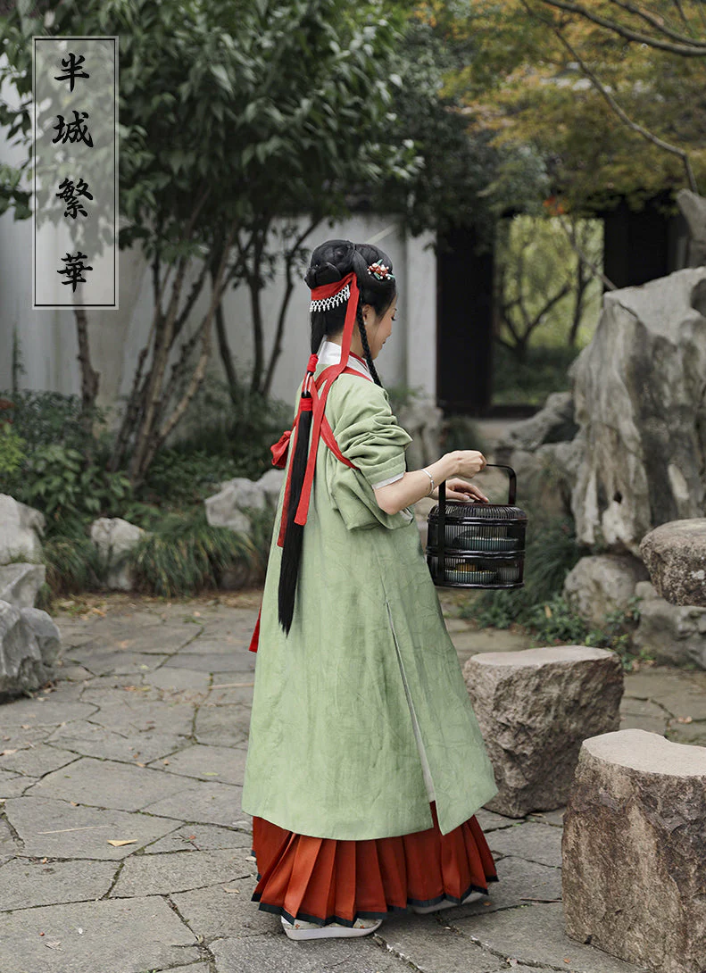 Pan Bó 襻膊 Traditional Hanfu Sleeve Ties - Image 3