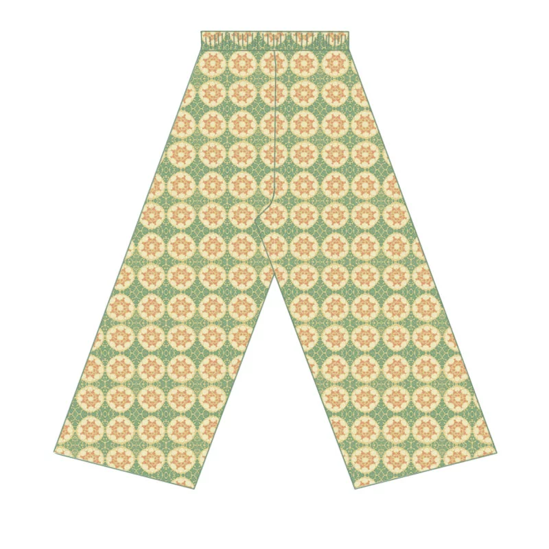 Poyang 鄱陽 Lake Poyang Tang Dynasty Unisex Yuanlingpao Round Collar Robe & Pants Set - Image 15