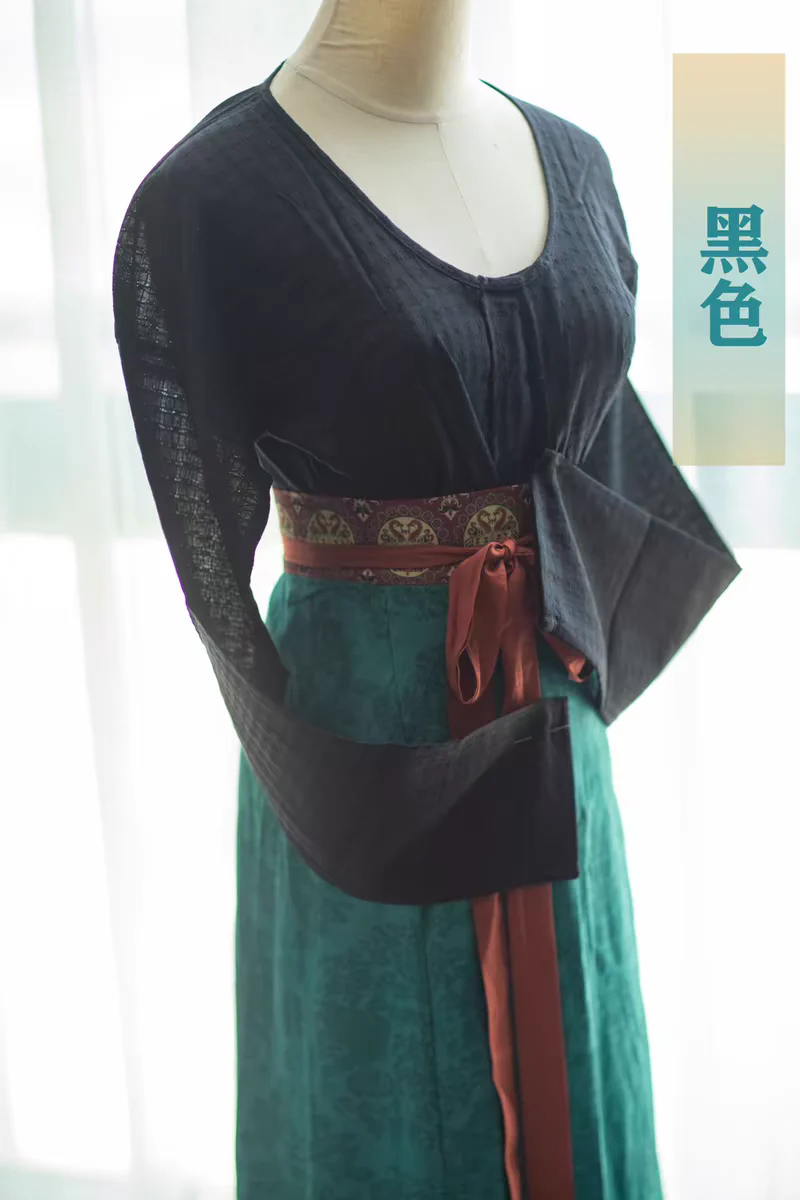 Jiang 姜 Ginger Tang Dynasty Various Pure Cotton Chuiling Shirt - Image 22