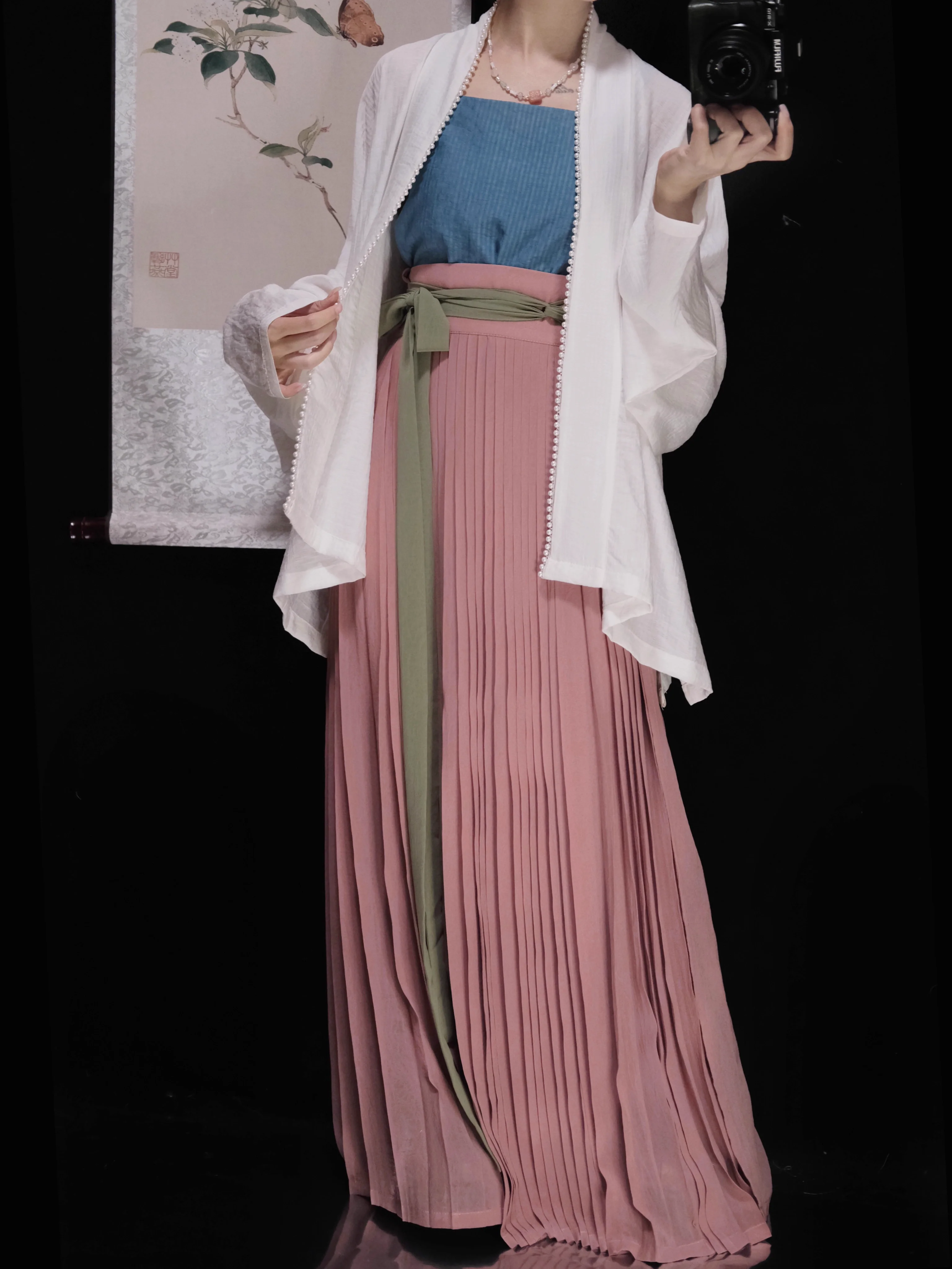 Pu Tao 葡萄 Grape Song Dynasty Various Baidiequn Skirts - Image 10