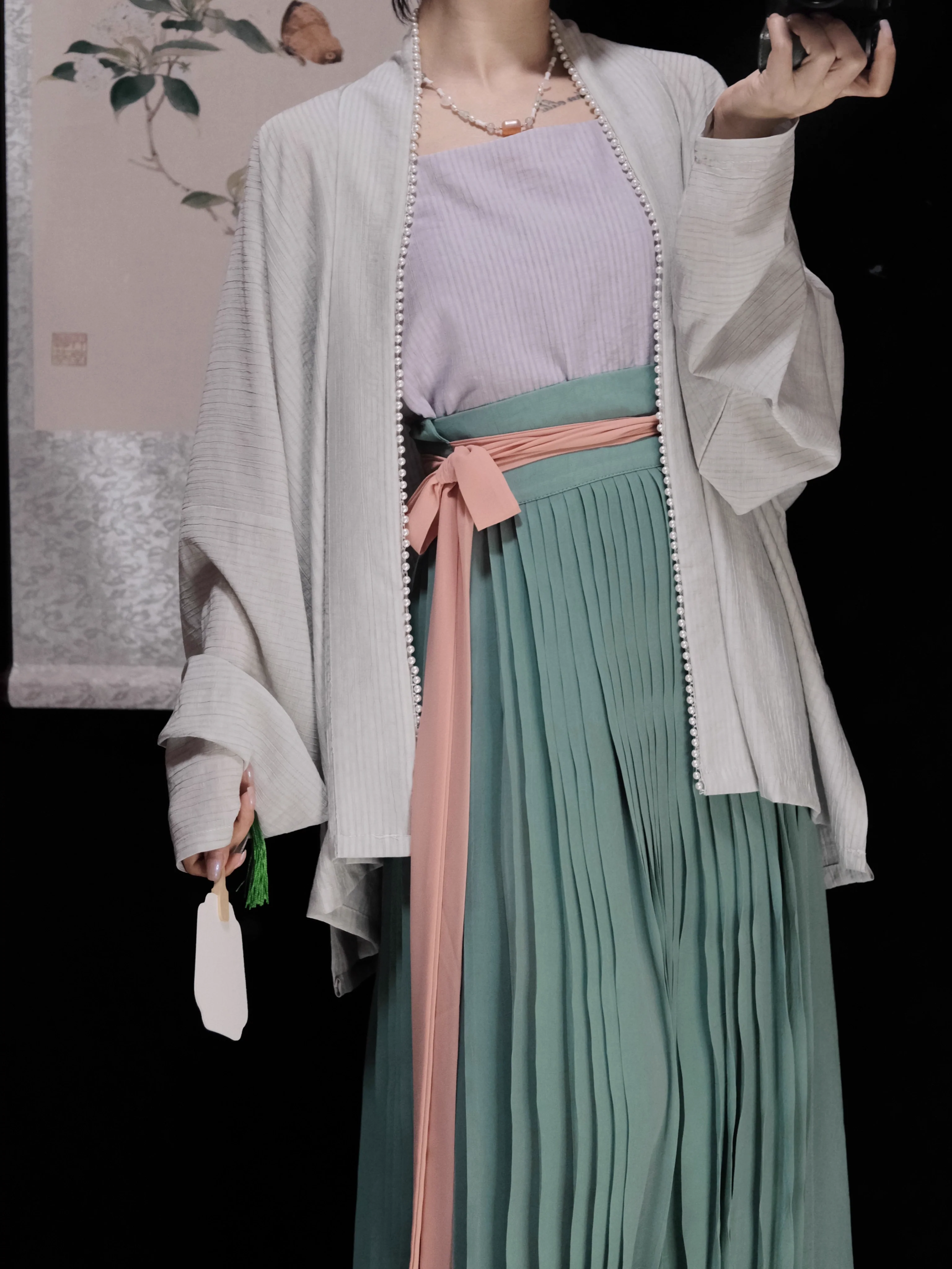 Pu Tao 葡萄 Grape Song Dynasty Various Baidiequn Skirts - Image 13