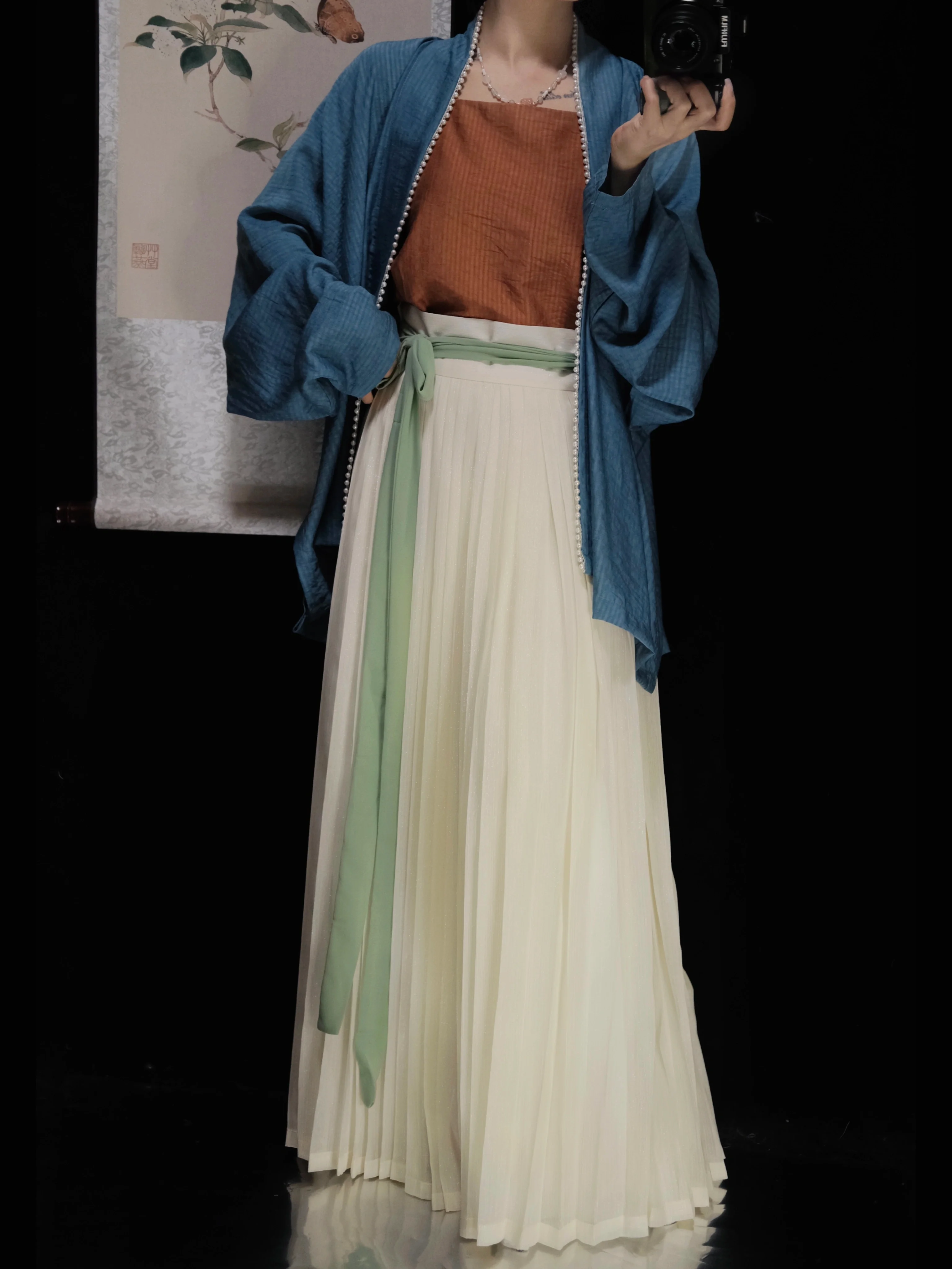 Pu Tao 葡萄 Grape Song Dynasty Various Baidiequn Skirts - Image 15
