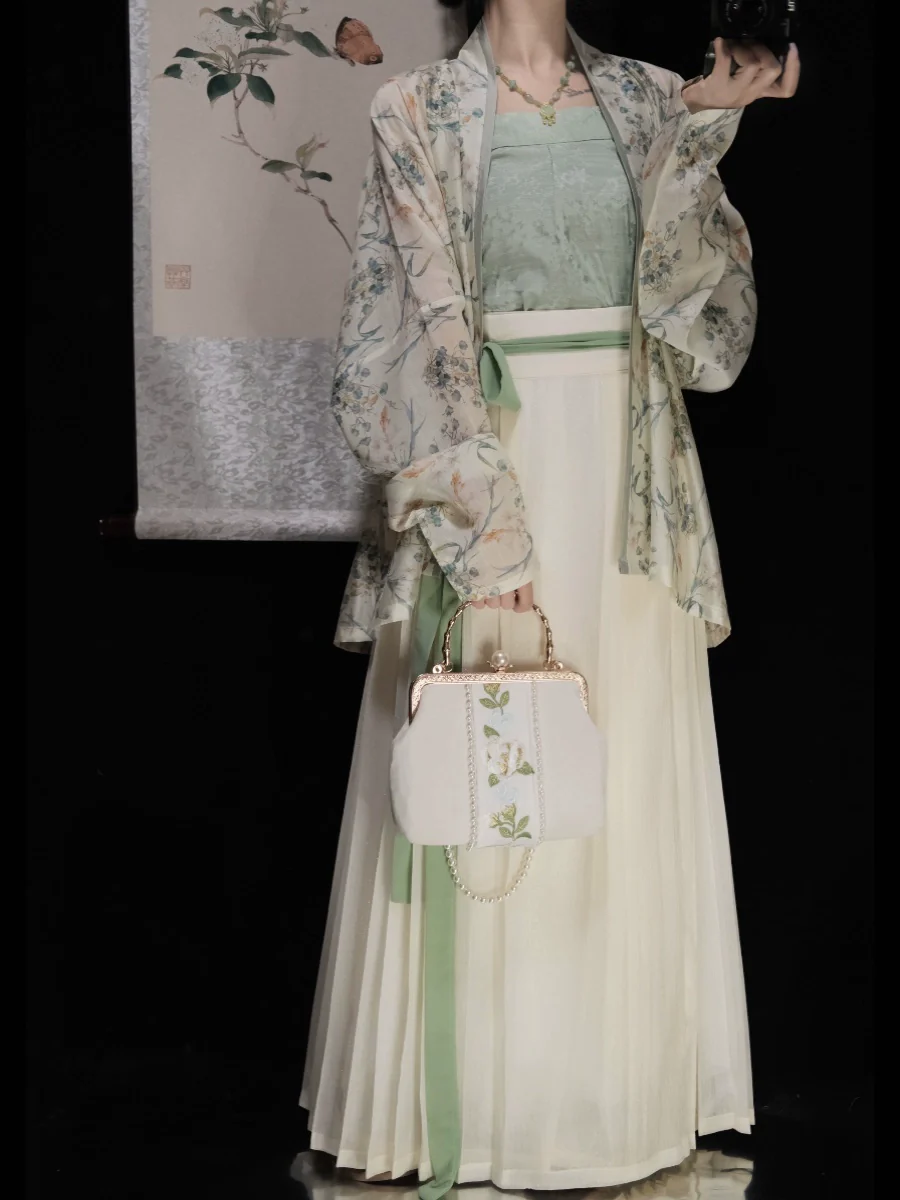 Pu Tao 葡萄 Grape Song Dynasty Various Baidiequn Skirts - Image 5