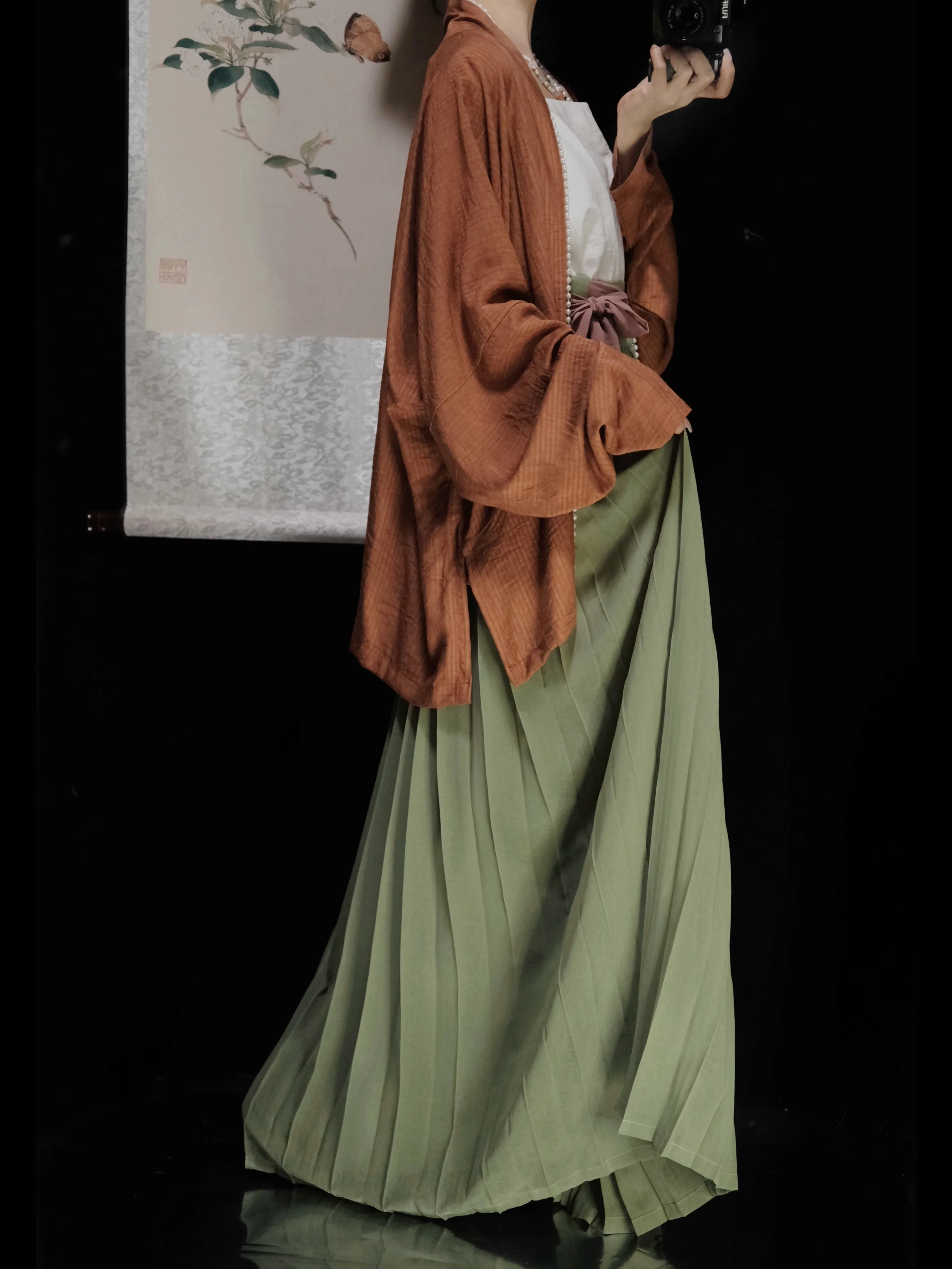 Pu Tao 葡萄 Grape Song Dynasty Various Baidiequn Skirts - Image 7
