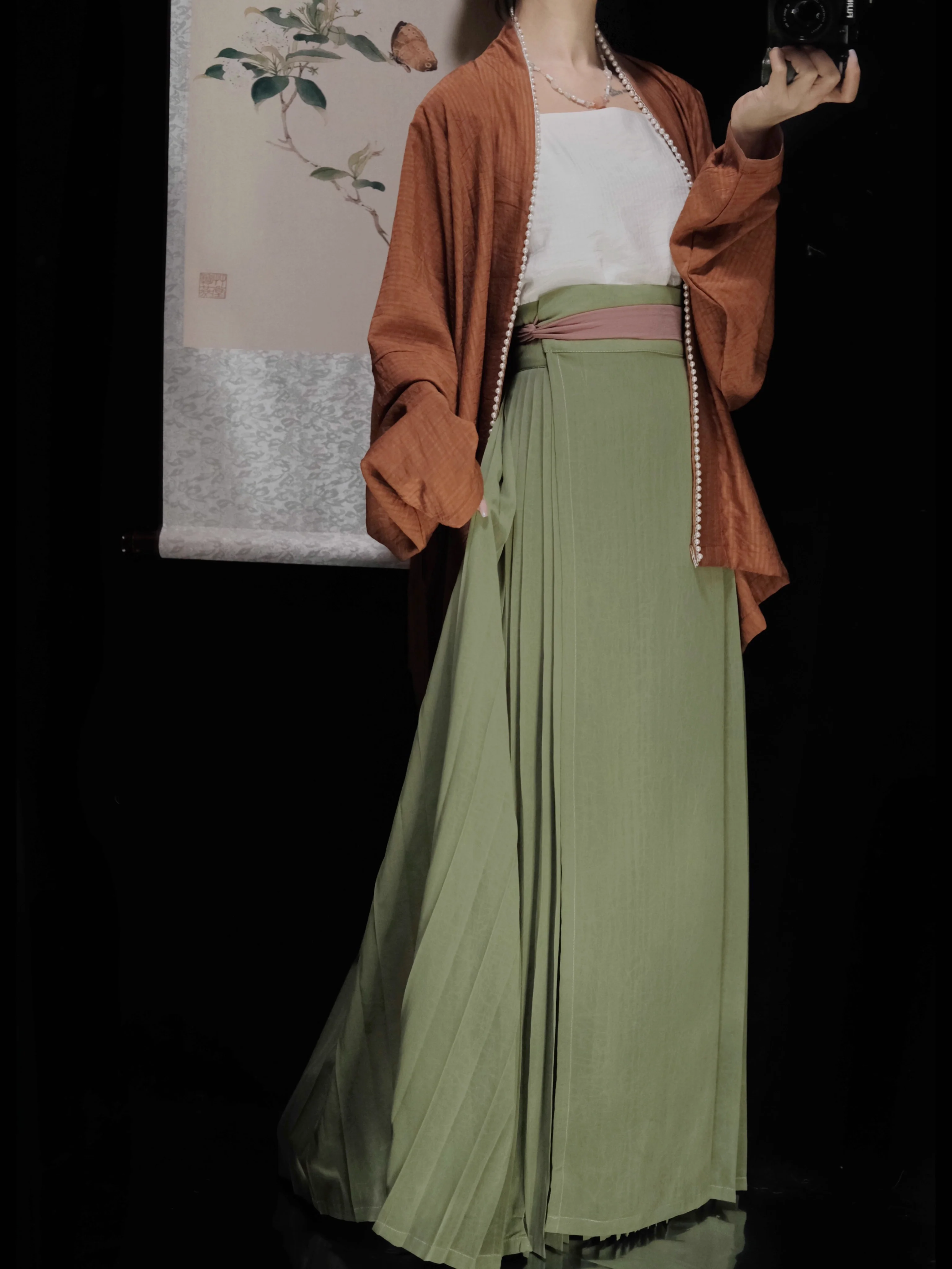 Pu Tao 葡萄 Grape Song Dynasty Various Baidiequn Skirts - Image 8