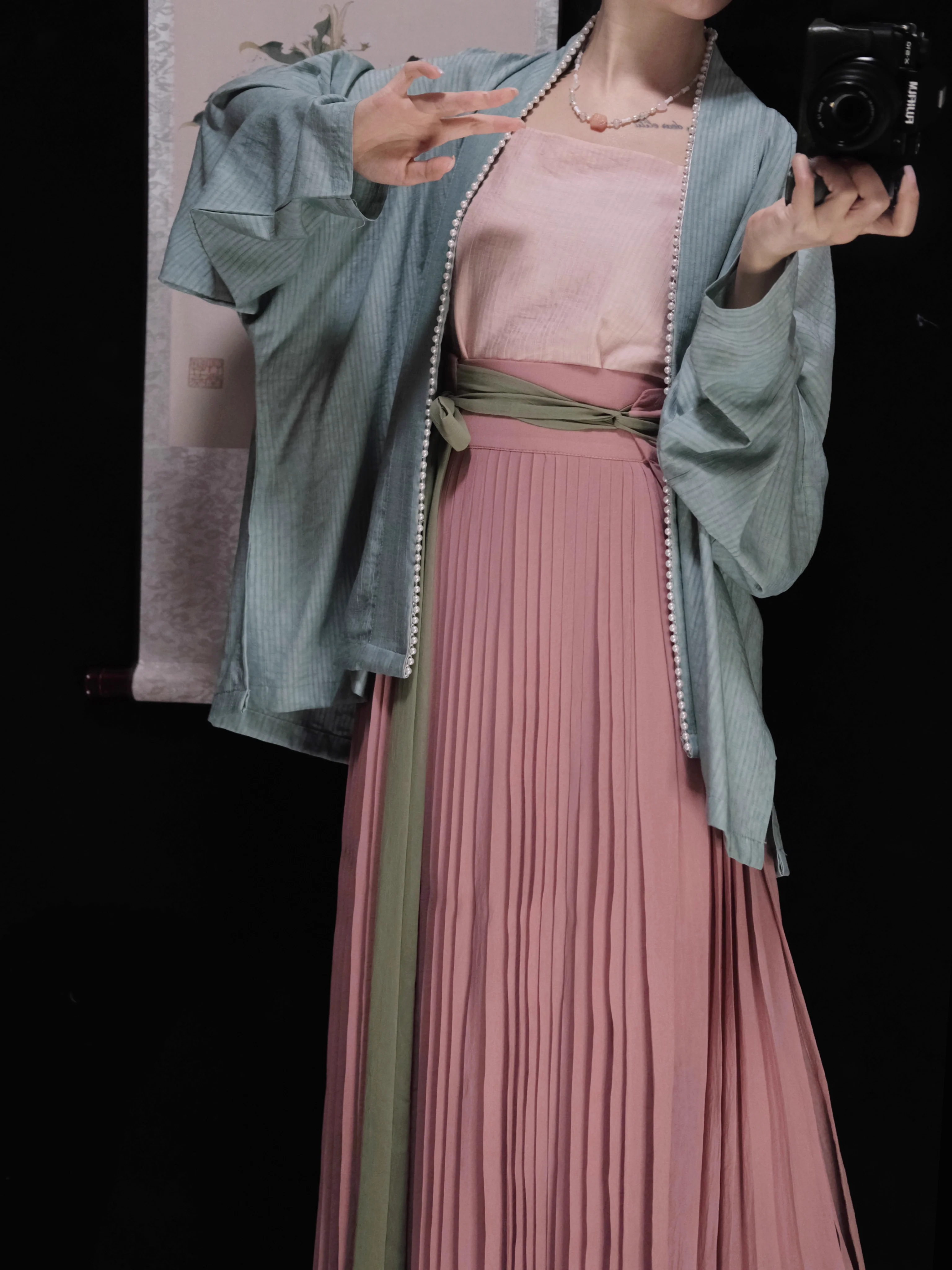 Pu Tao 葡萄 Grape Song Dynasty Various Baidiequn Skirts - Image 9