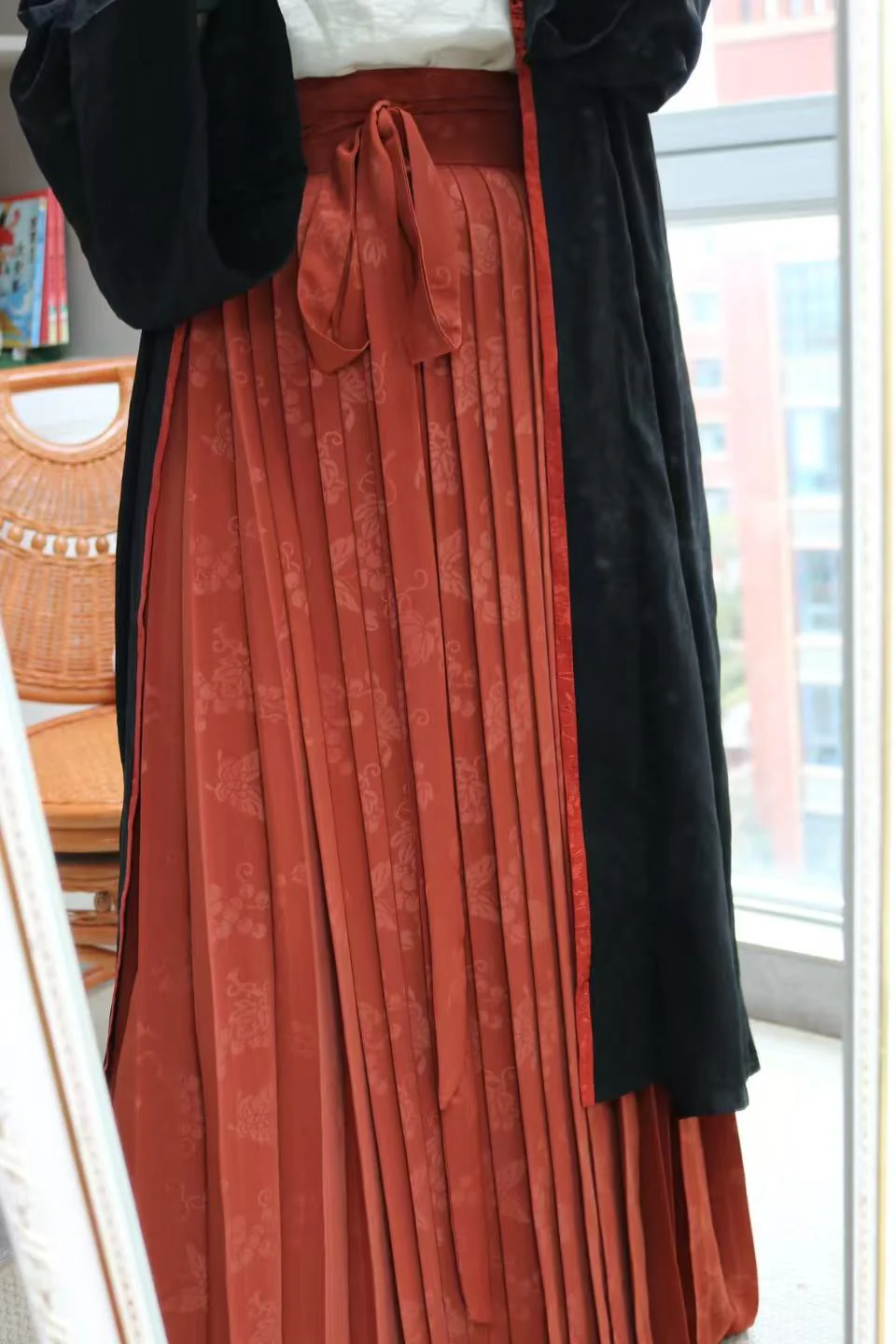 Putao Hudie 葡萄蝴蝶 Grapes & Butterflies Song Dynasty Summer Baidiequn Hundred Pleat Skirt - Image 17