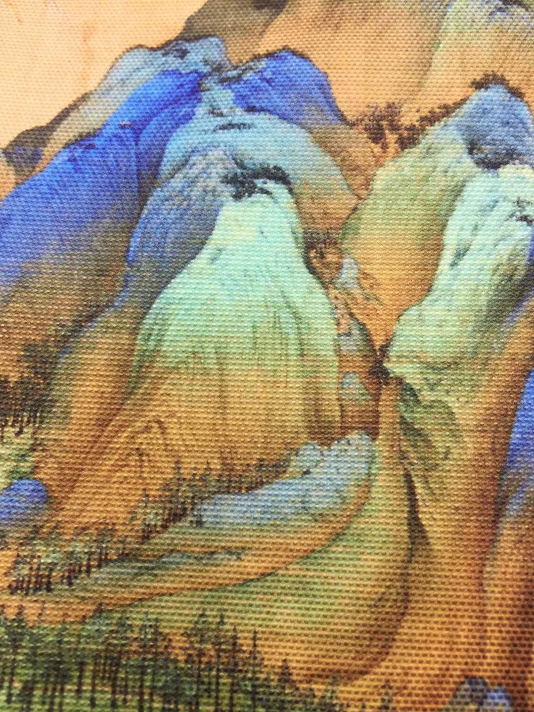 Qianli Jiangshan 千里江山 Thousand Mountains Painting Tote Bag - Image 5