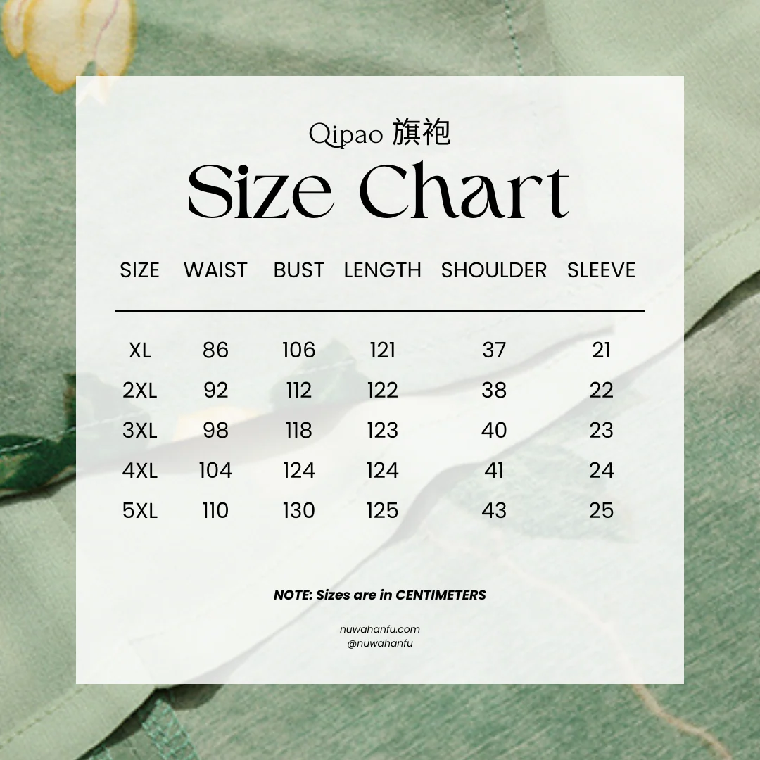Qin Qin 亲亲 Darling Vintage Inspired Plus Size Keyhole Qipao - Image 3