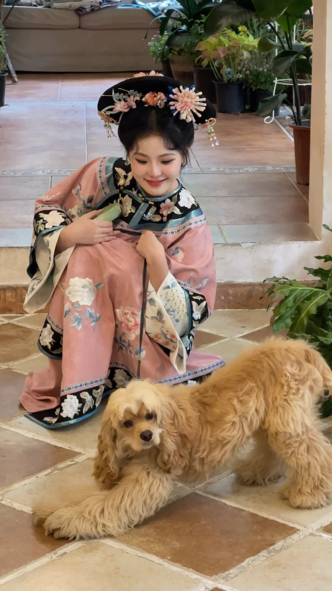 Qing Mei 青梅 Green Plum Qing Dynasty Changyi Dress & Majia Set - Image 18