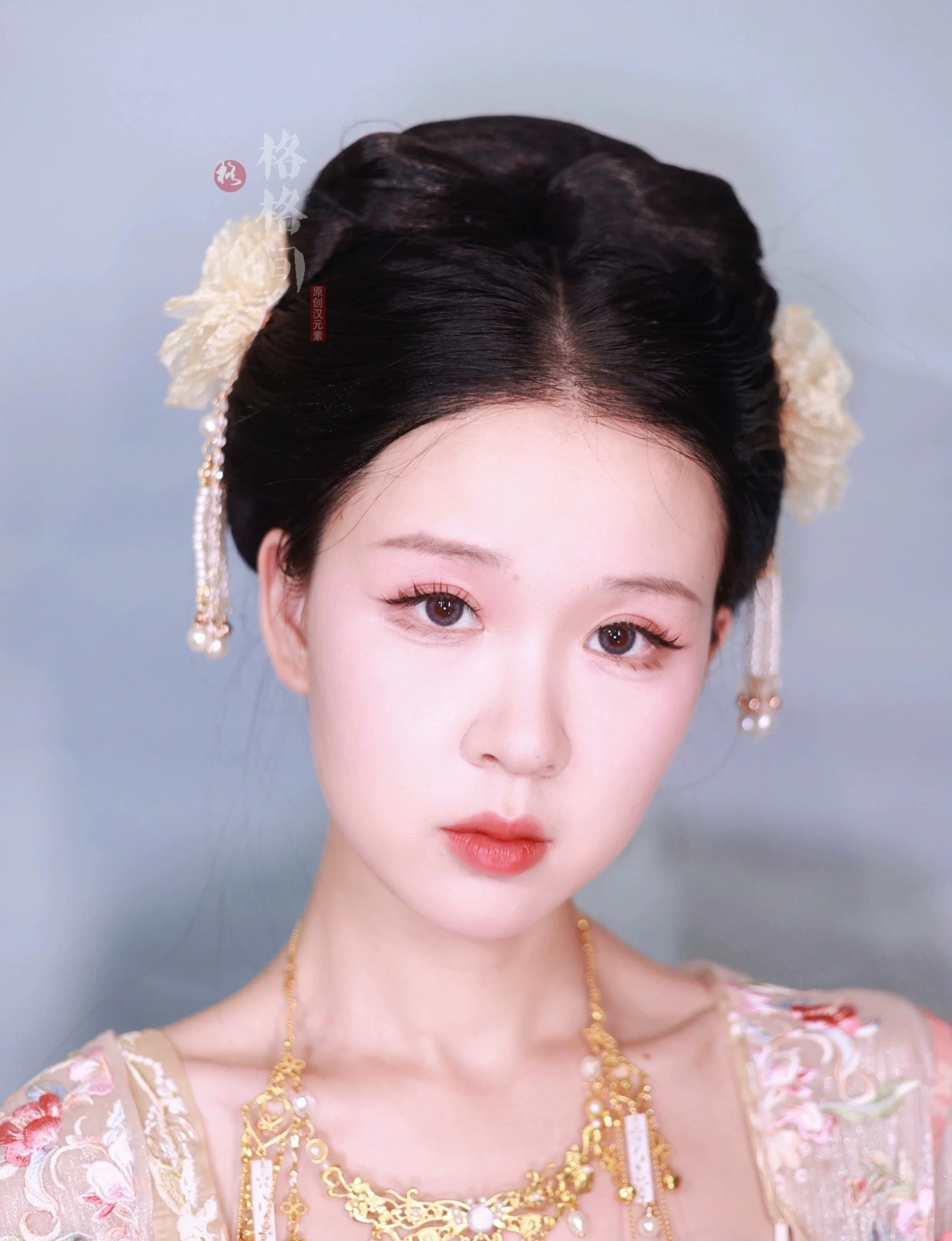 Qing Mu 清雾 Clear Mist Flower Fairy Hair Clips - Image 5