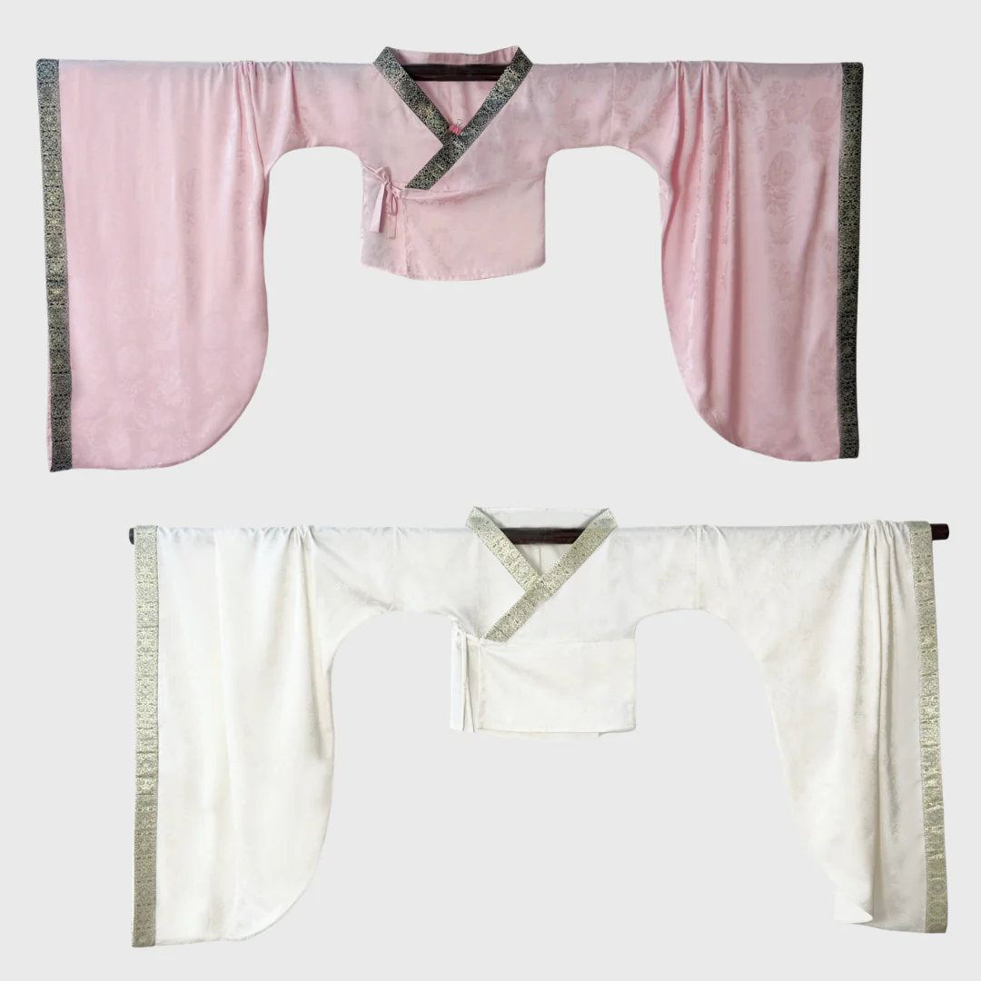 Qingbei Xu 倾杯序 Prelude to the Tilting Cup Sui & Northern Southern Dynasty Guiyi Swallow Tail Ruqun Set - Image 19