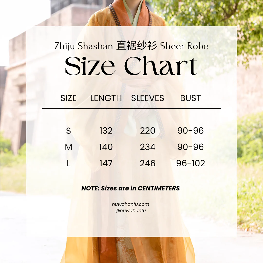 Qiu Se 秋瑟 Autumn Ripple Han Dynasty Zhiju Robe - Image 11