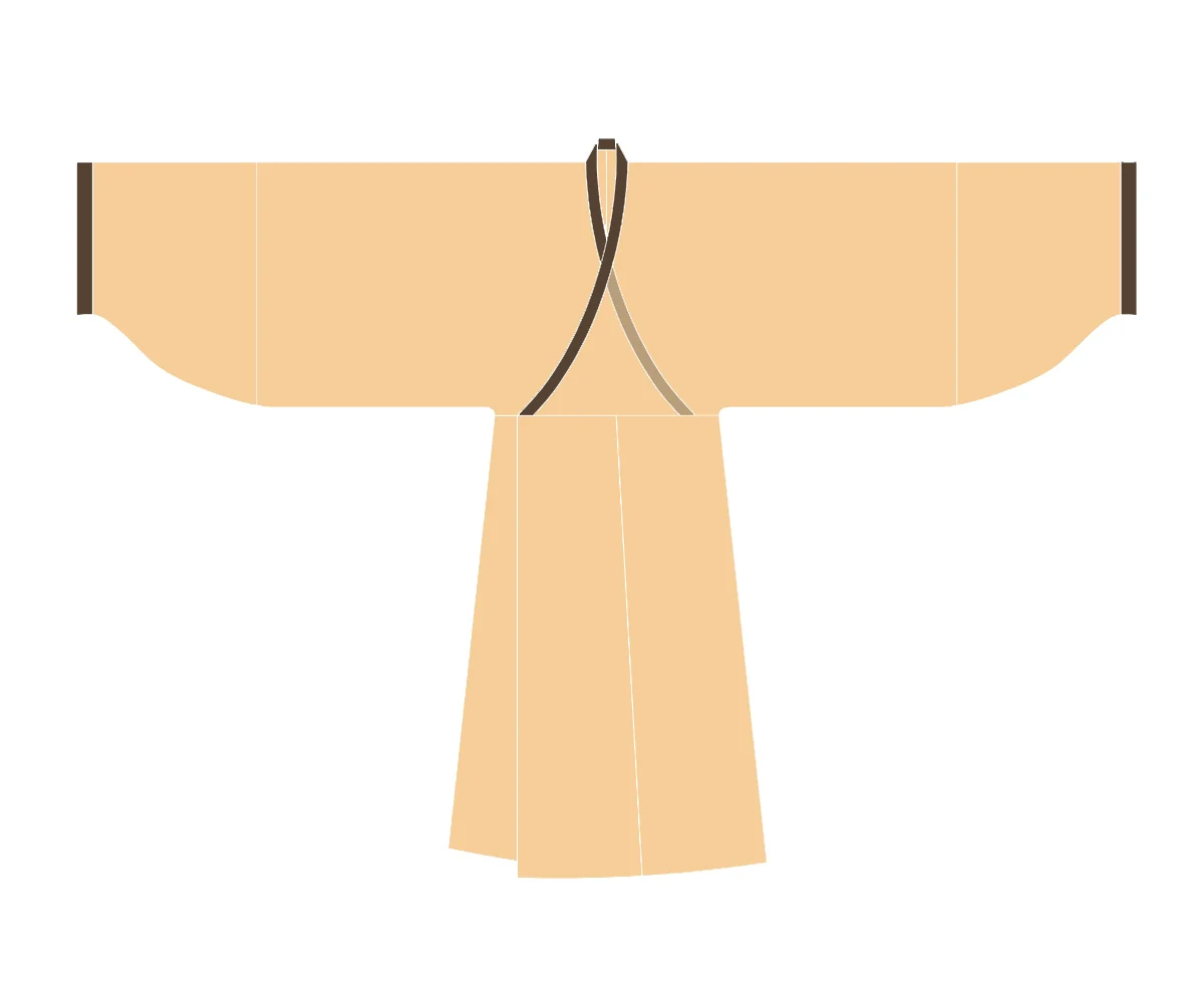 Qiu Se 秋瑟 Autumn Ripple Han Dynasty Zhiju Robe - Image 14
