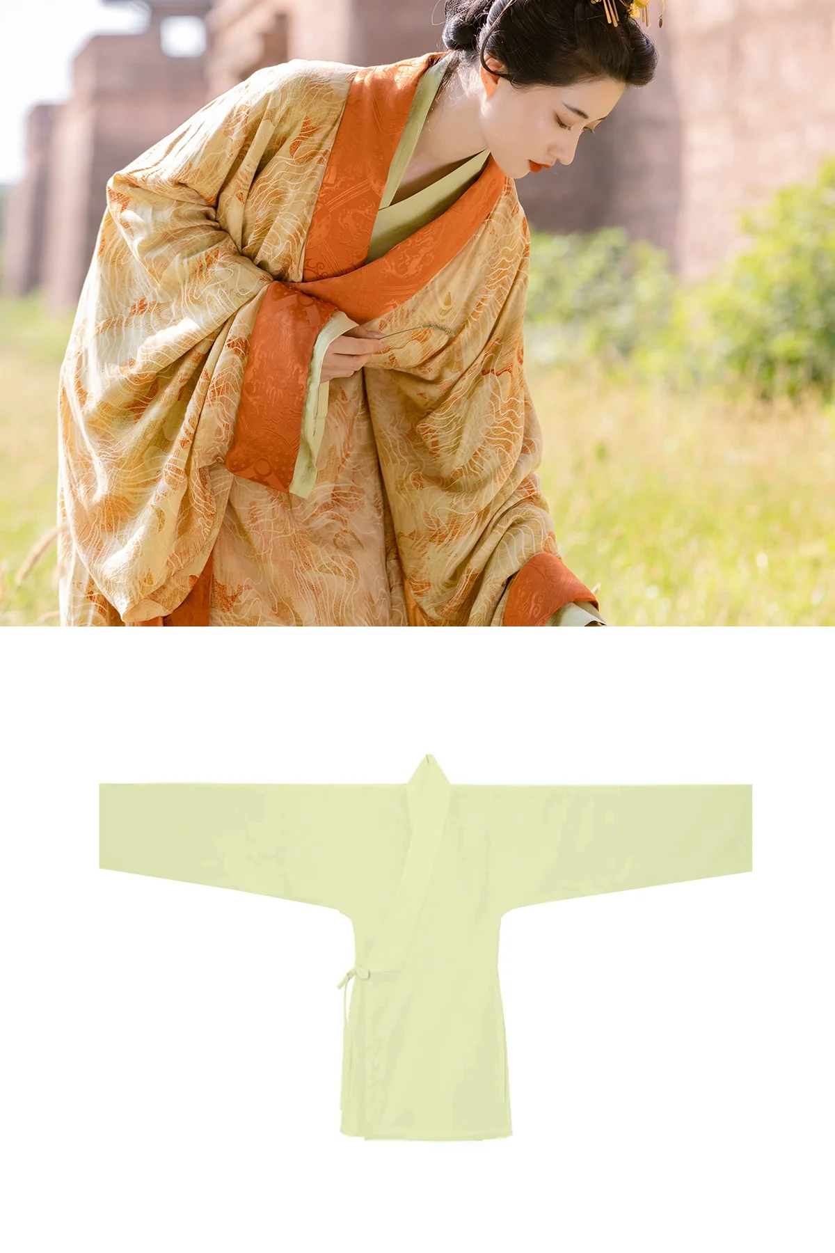 Qiu Se 秋瑟 Autumn Ripple Han Dynasty Zhiju Robe - Image 15