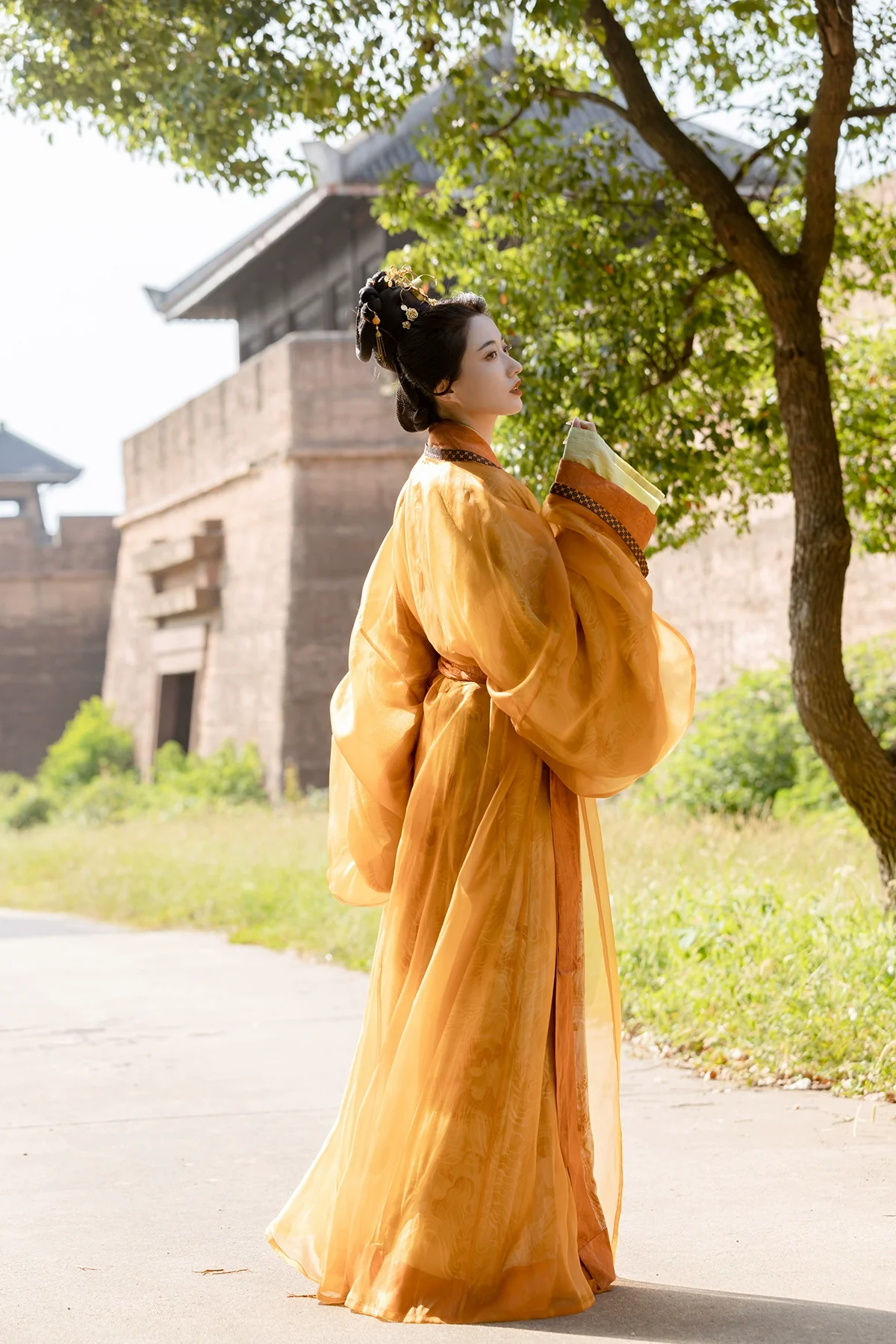 Qiu Se 秋瑟 Autumn Ripple Han Dynasty Zhiju Robe - Image 7