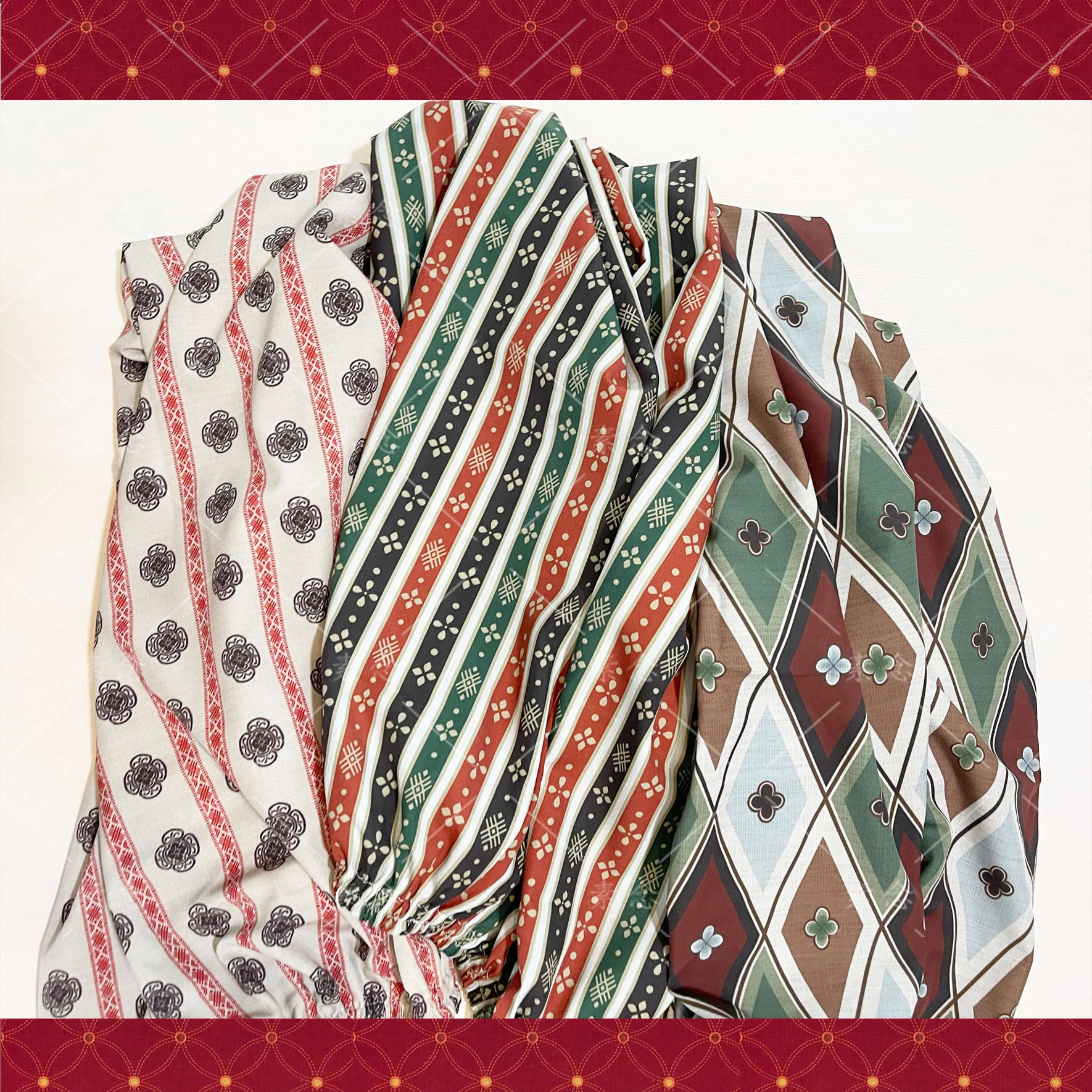 San Sè 三色 Various Tang Dynasty Unisex Dunhuang Pattern Lantern Bloomers - Image 2
