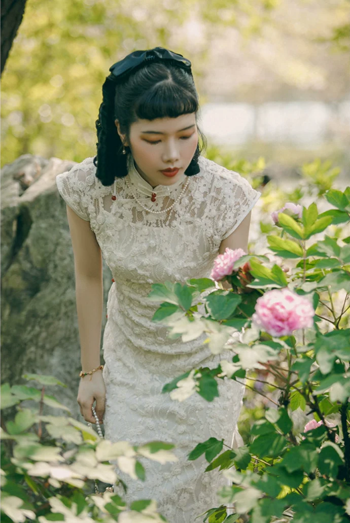 Satin Chiffon 缎面雪纺 Qipao Slip Dress Various Color Undergarments - Image 6