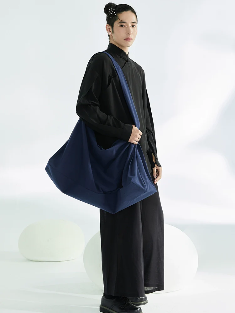Senglü Bao 僧侣包 Monk's Crossbody Bag Unisex Large Cotton Tote - Image 4