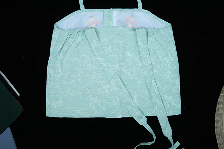 Shan Zha 山楂 Hawthorn Ming Dynasty Hand Embroidered Zhuyao Undergarment - Image 14
