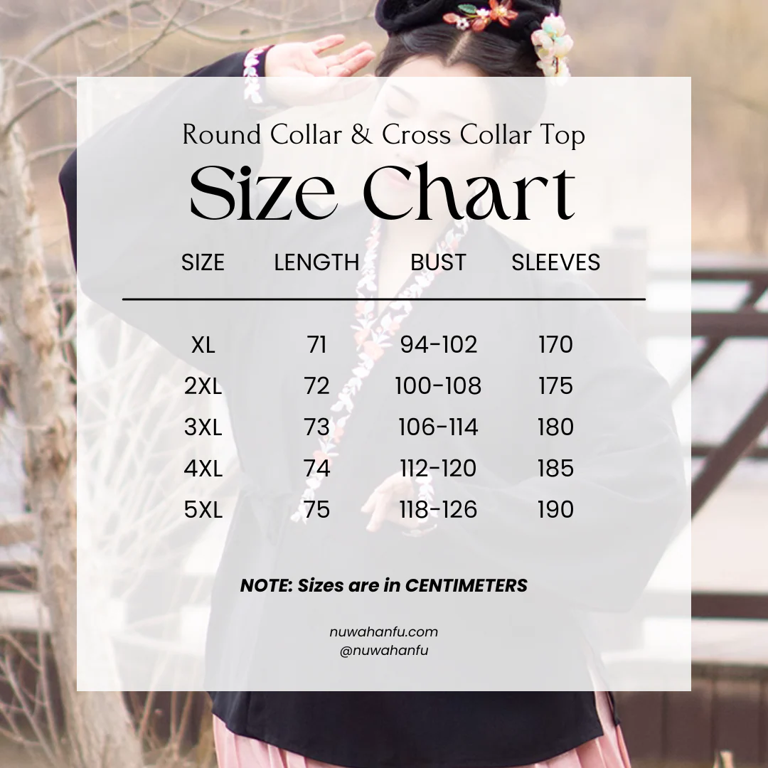 Shancha Hua 山茶花 Camellia Wreath Early Ming Plus Size Embroidered Jiaoling Yuanling Ao Shirt - Image 15
