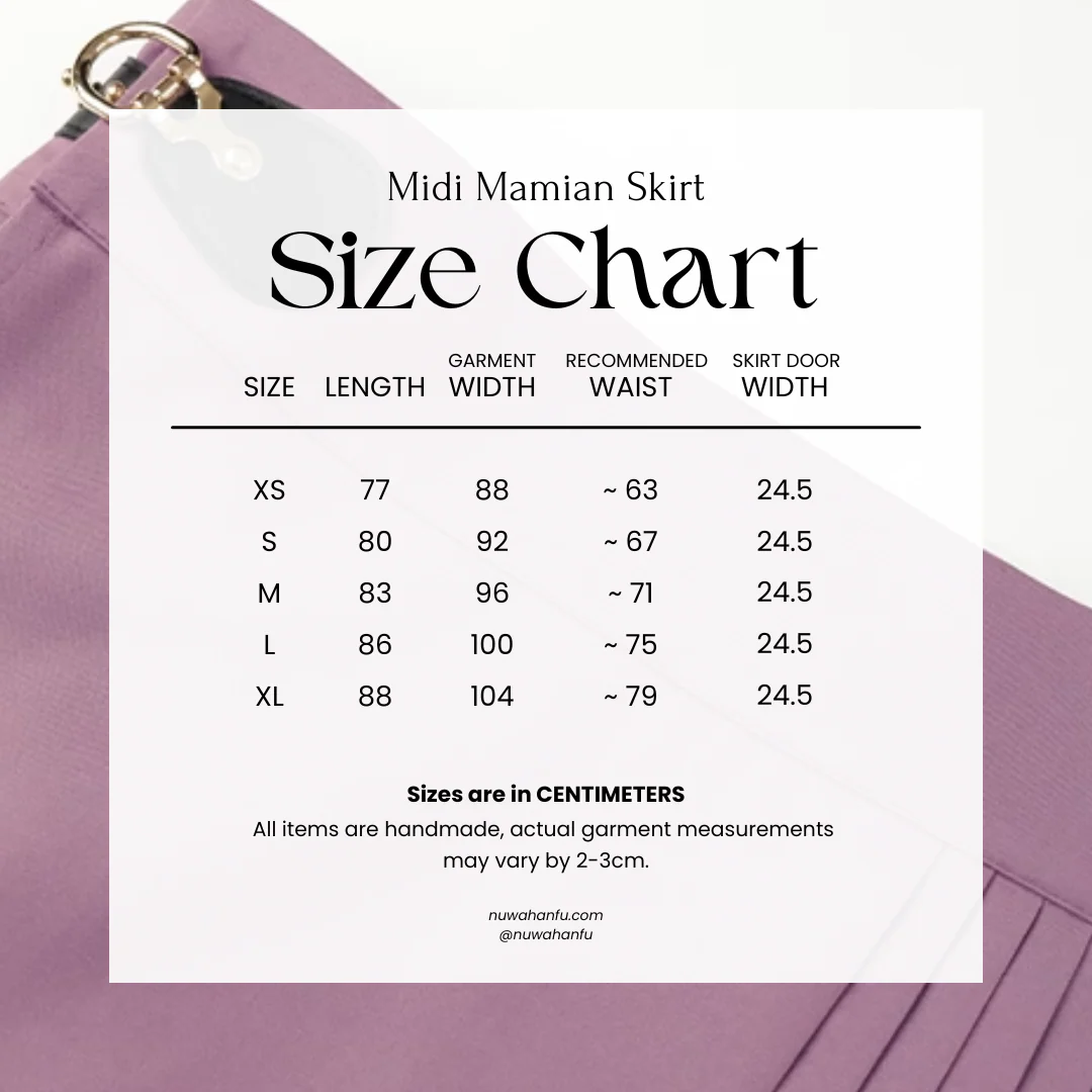 Shang Ban 上班 Work Commute Modernized Ming Dynasty Midi Mamian Skirt - Image 21