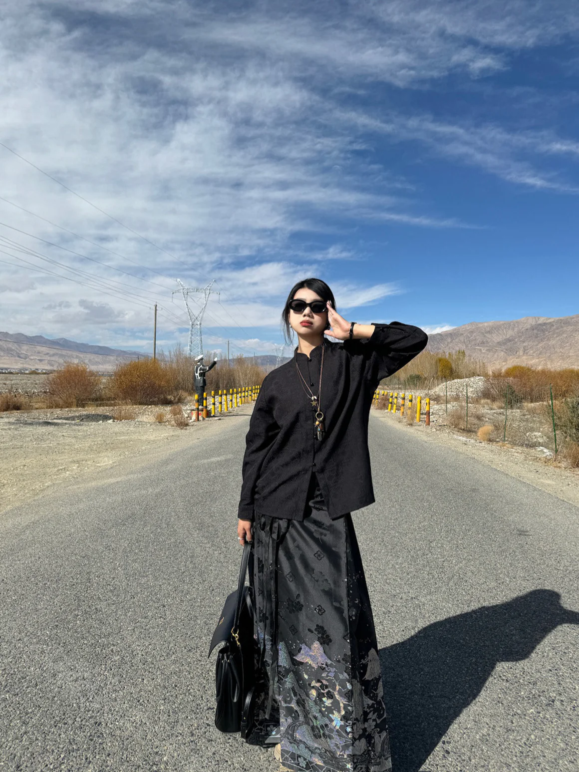 Shanhe Jinxiu 山河锦绣 Splendid Mountains Ming Dynasty Plus Size Mother of Pearl Mamian Skirt - Image 16