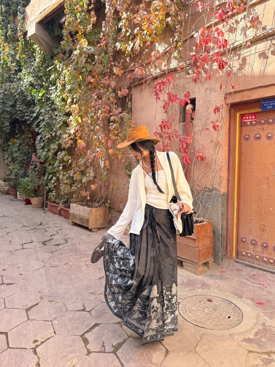 Shanhe Jinxiu 山河锦绣 Splendid Mountains Ming Dynasty Plus Size Mother of Pearl Mamian Skirt - Image 8