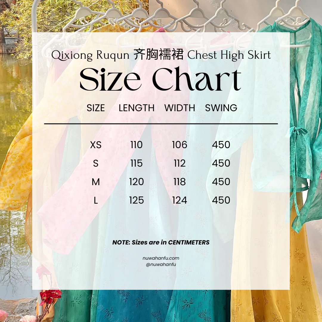 Shao Xing 绍兴 High Tang Dynasty Qixiong Ruqun Set with Shoulder Straps - Image 22