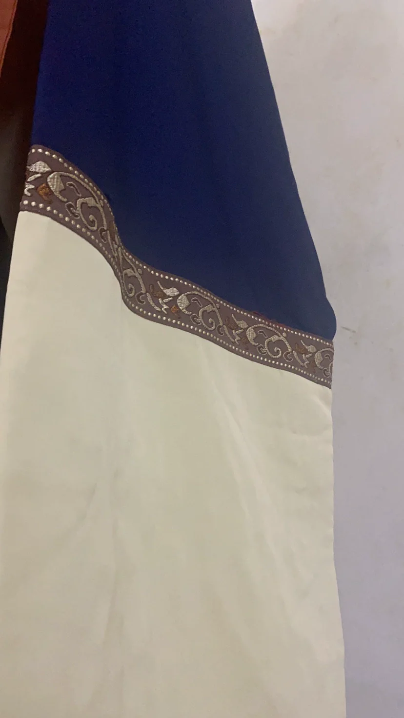 Shen Lan 深蓝 Deep Blue Han Dynasty Mawang Tomb Restoration Unisex Zhiju Robe - Image 4