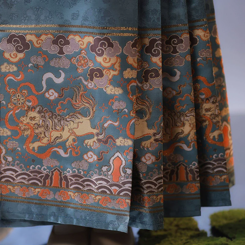 Shizi 狮子 Lion Mamian Skirt - Image 9